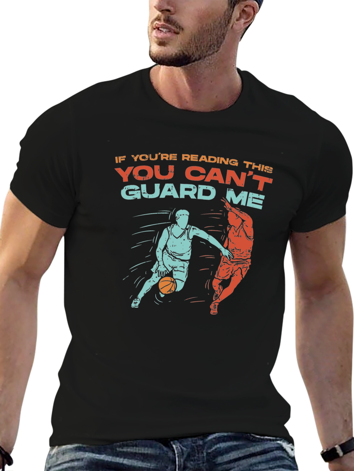 Camiseta de Baloncesto: No Puedes Guardarme