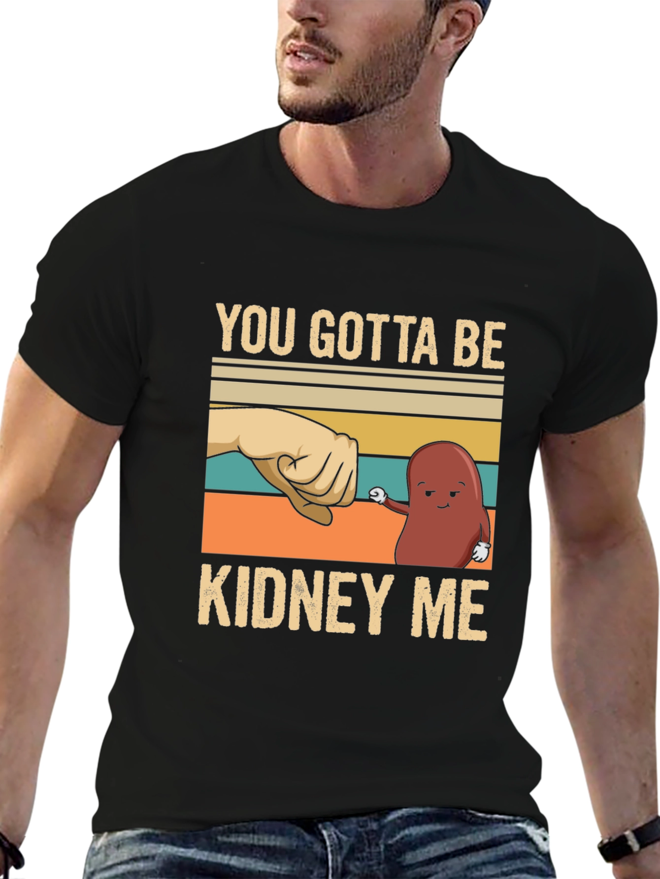 Camiseta con Diseño Divertido Kidney Me
