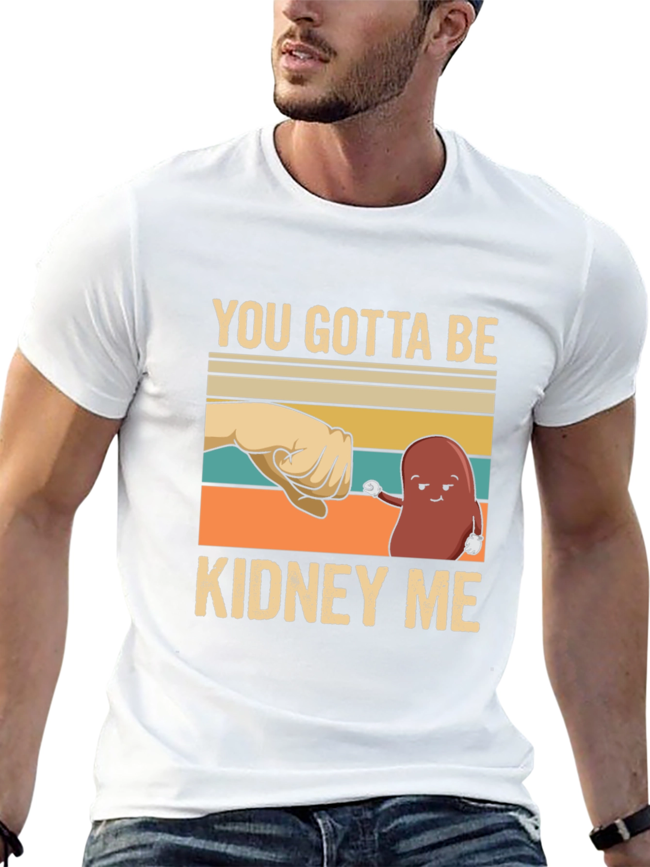Camiseta con Diseño Divertido Kidney Me
