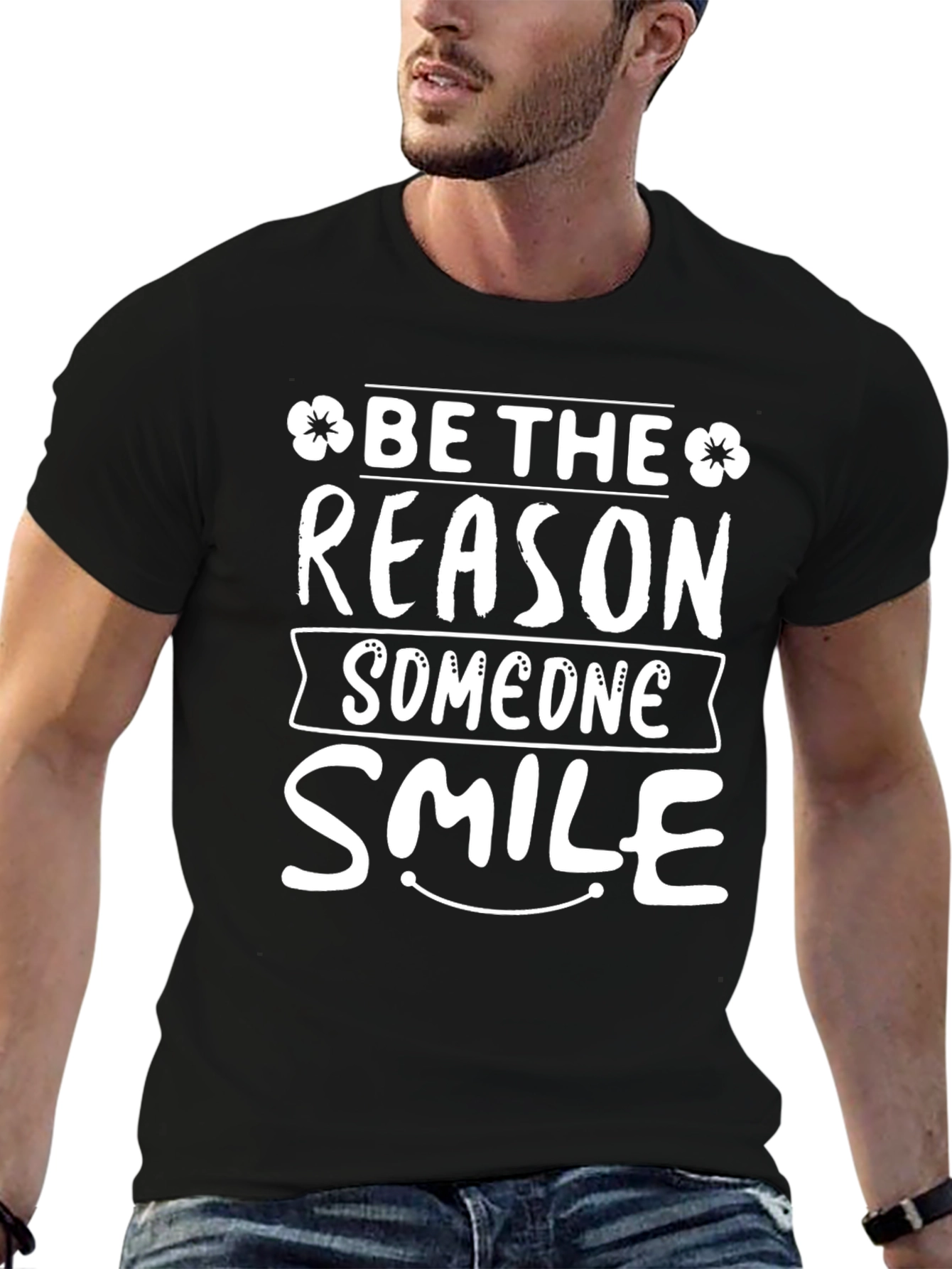 Camiseta Negra Sé La Razón - Inspira Sonrisas