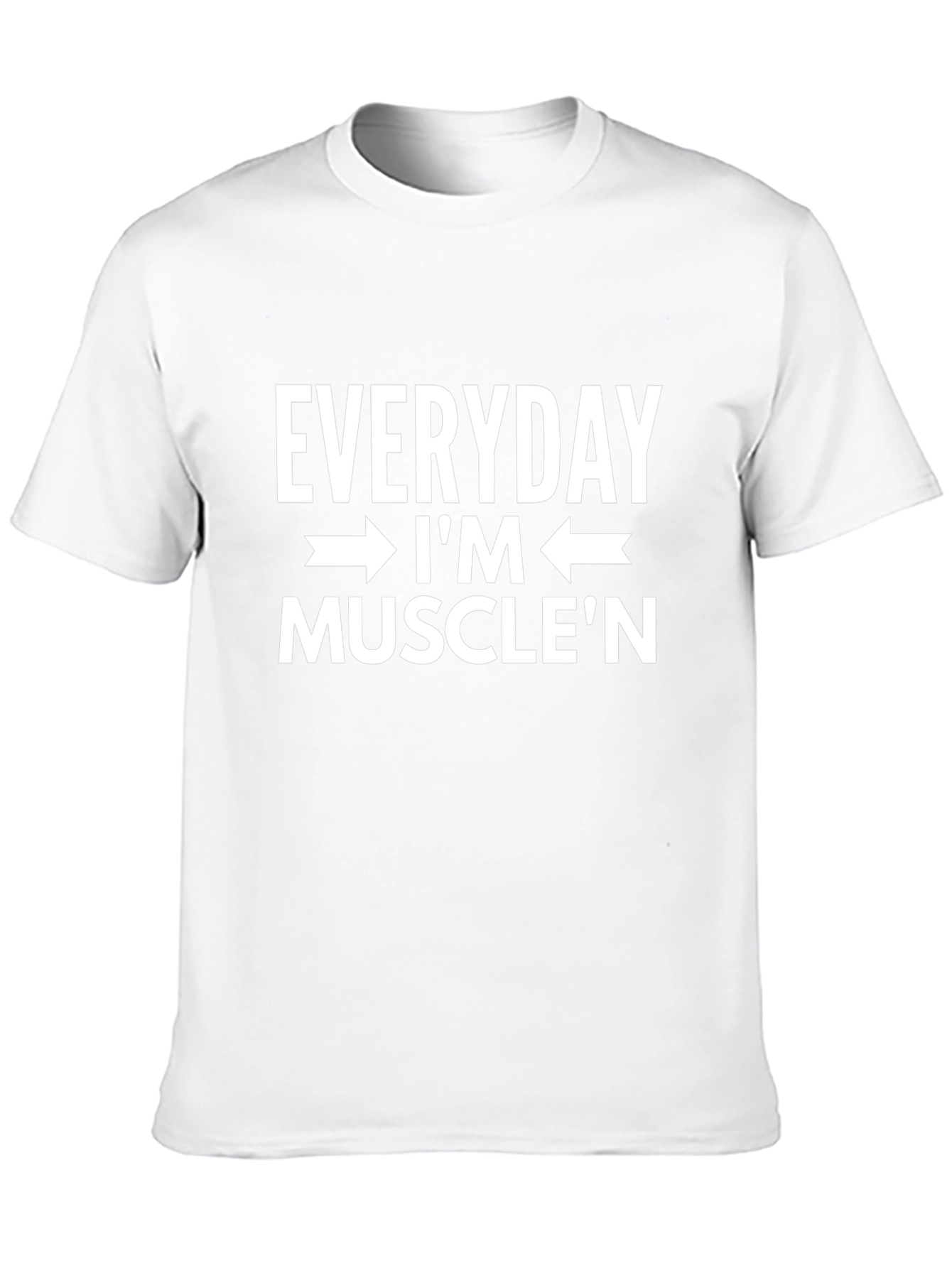 Camiseta Negra Everyday Im MuscleN