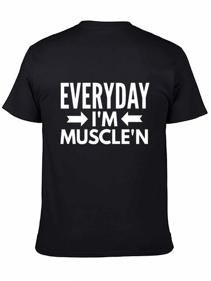 Camiseta Negra Everyday Im MuscleN
