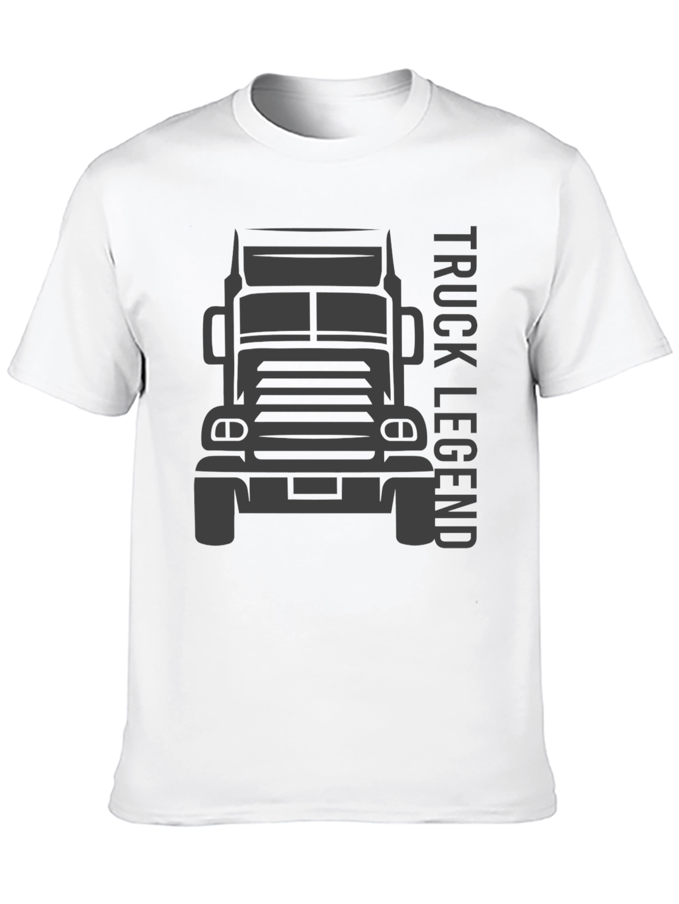 Camiseta Negra Truck Legend para Hombre