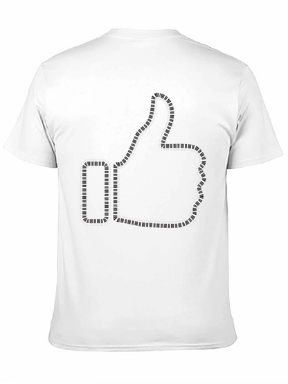 Camiseta Negra Me Gusta Teclado Piano