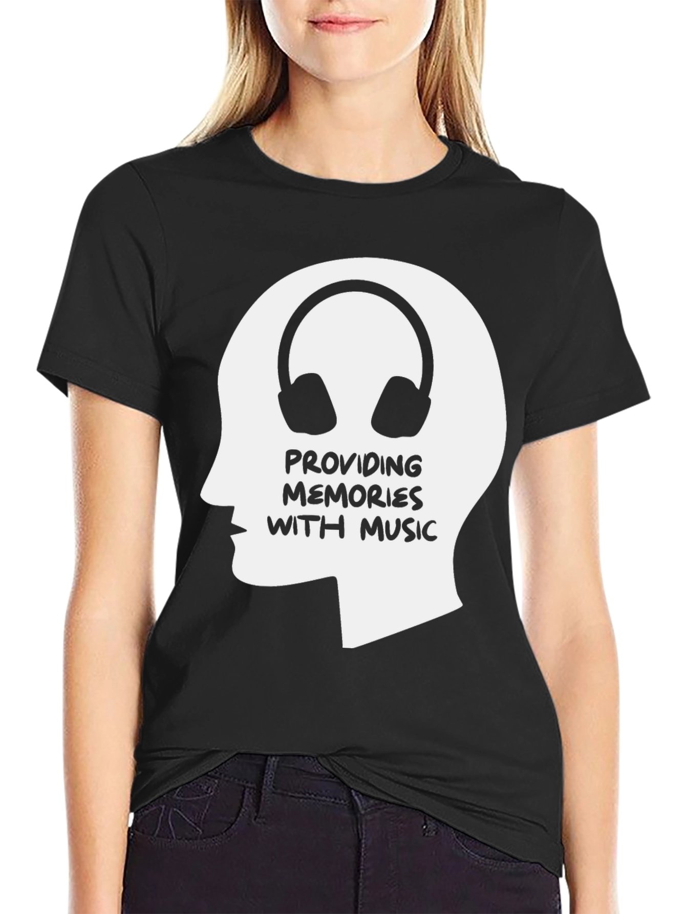 Camiseta Negra: Música y Recuerdos