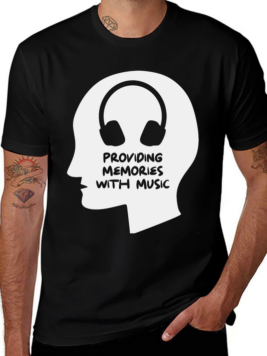 Camiseta Negra: Música y Recuerdos