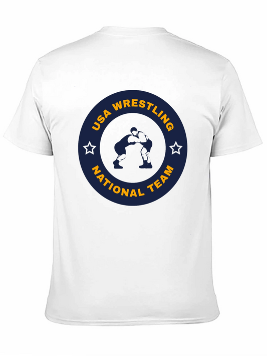 Camiseta Negra USA Wrestling National Team