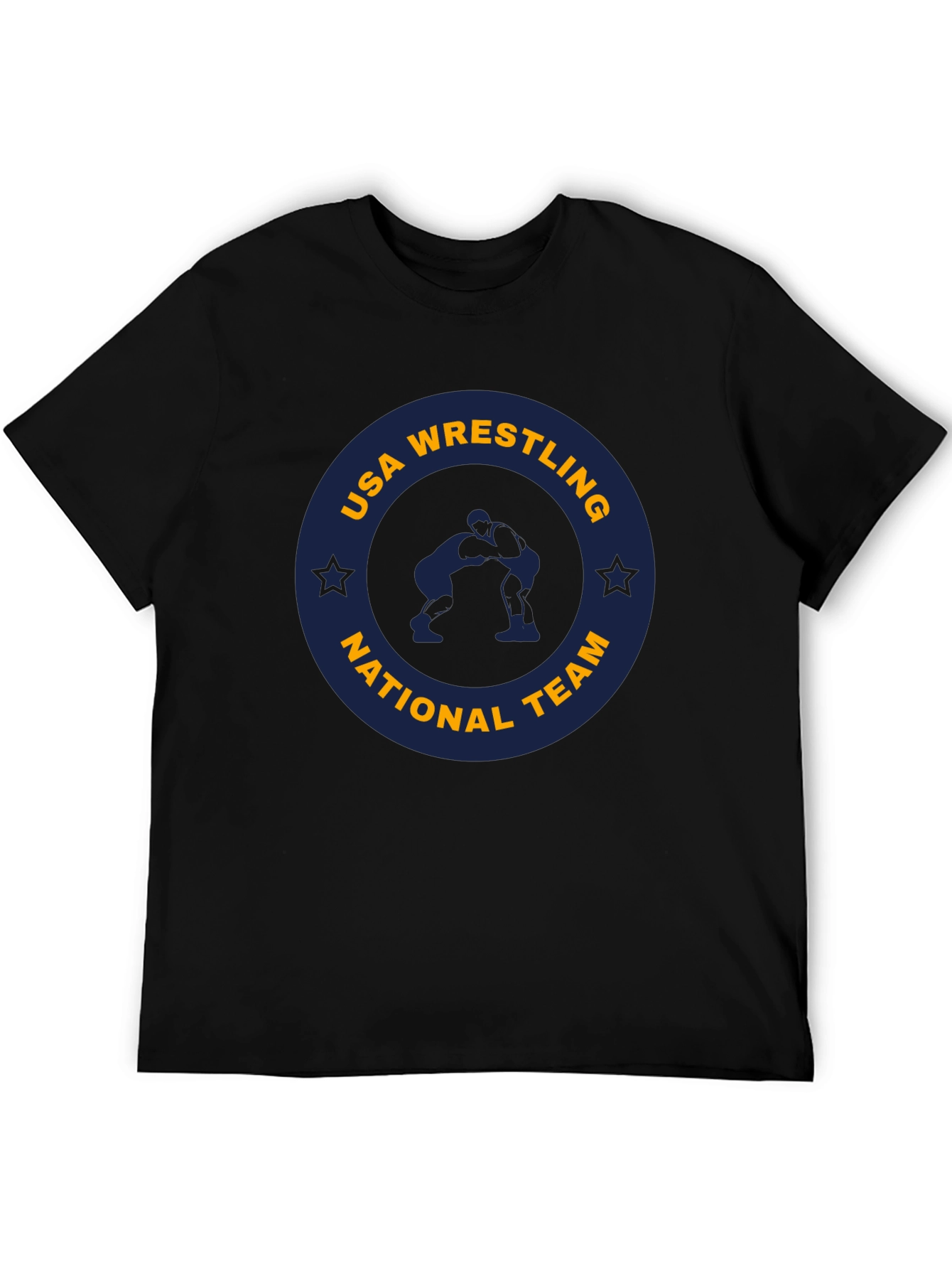 Camiseta Negra USA Wrestling National Team