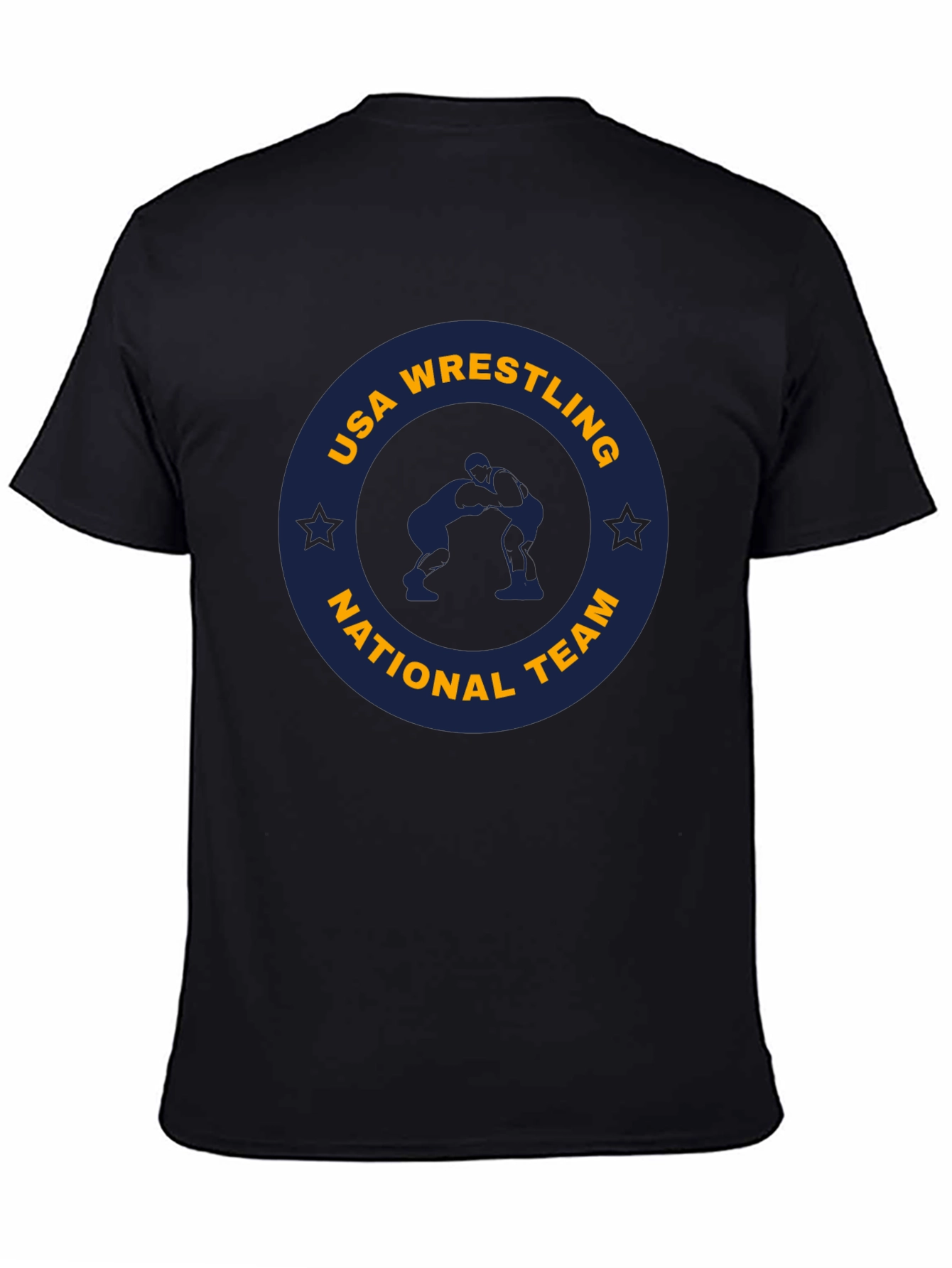 Camiseta Negra USA Wrestling National Team