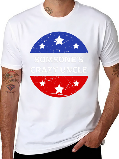 Camiseta Tío Loco de Alguien con Estrellas