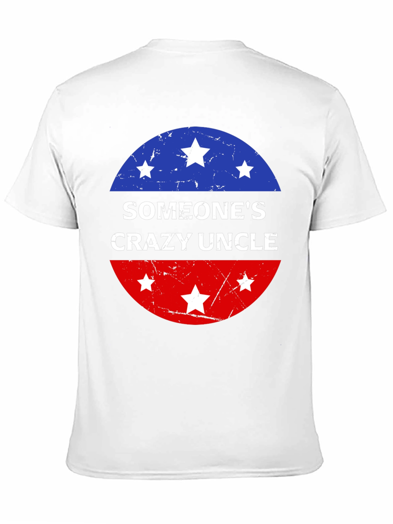 Camiseta Tío Loco de Alguien con Estrellas