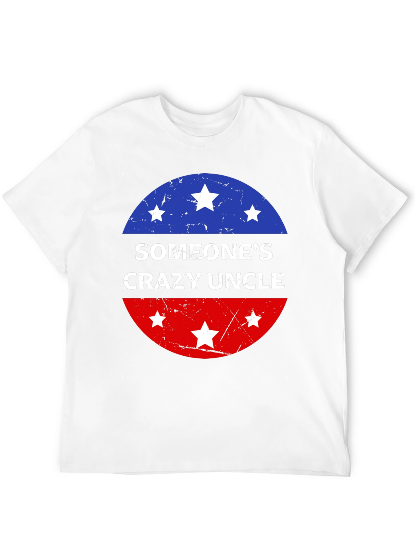 Camiseta Tío Loco de Alguien con Estrellas