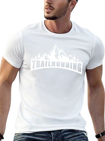 Camiseta Negra Trailrunning Montaña