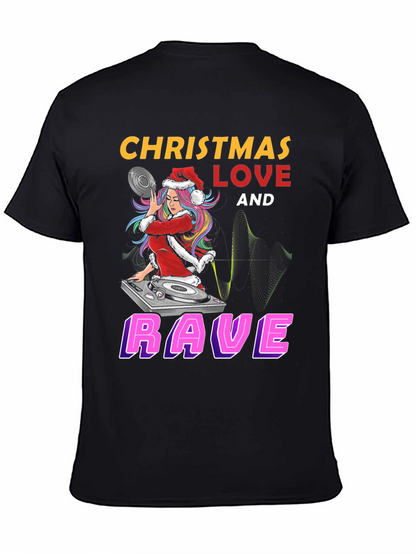 Camiseta Navideña Rave Love