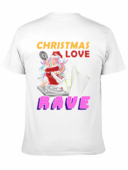 Camiseta Navideña Rave Love