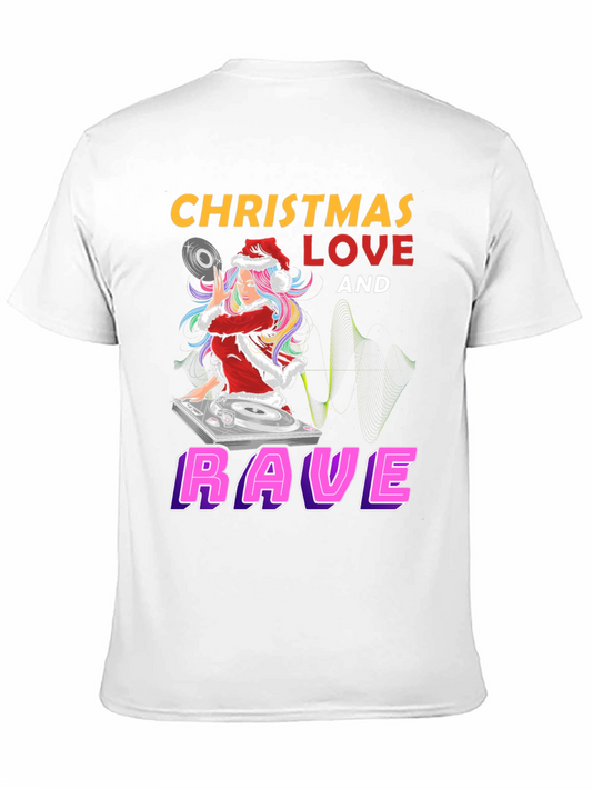 Camiseta Navideña Rave Love