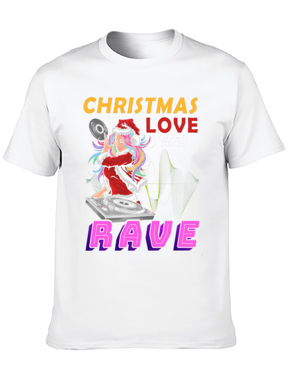 Camiseta Navideña Rave Love