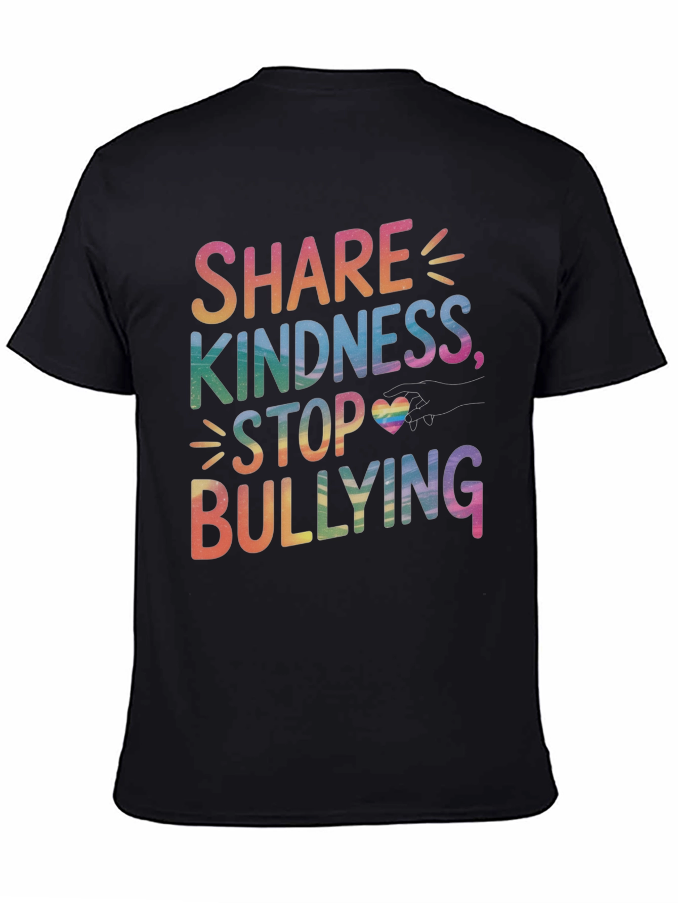 Camiseta Compartir Bondad Detener Bullying