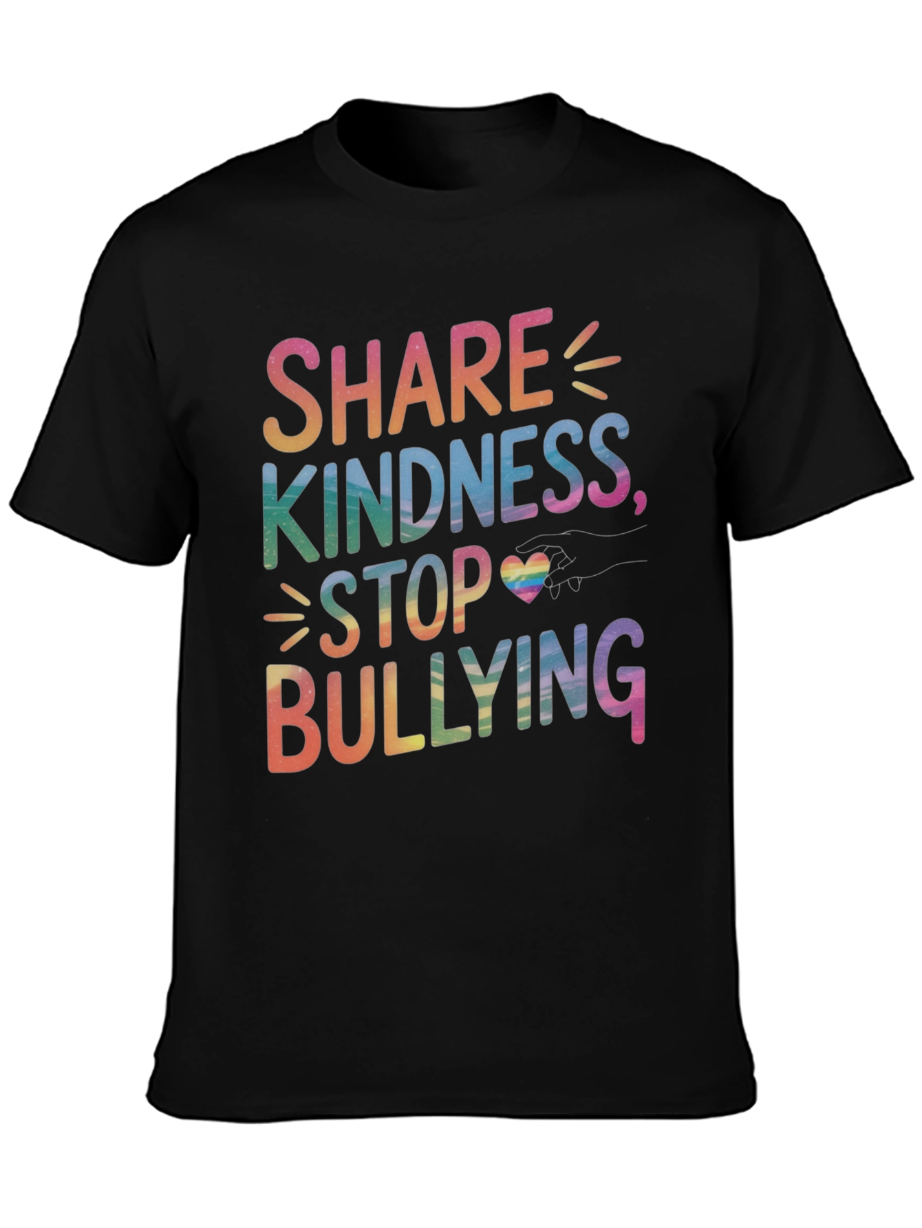 Camiseta Compartir Bondad Detener Bullying