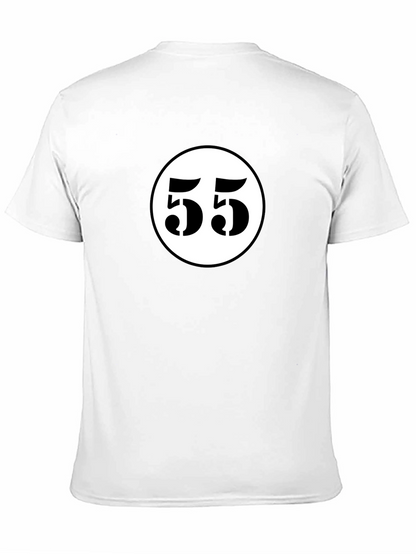 Camiseta Negra con Diseño 55