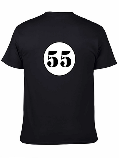 Camiseta Negra con Diseño 55