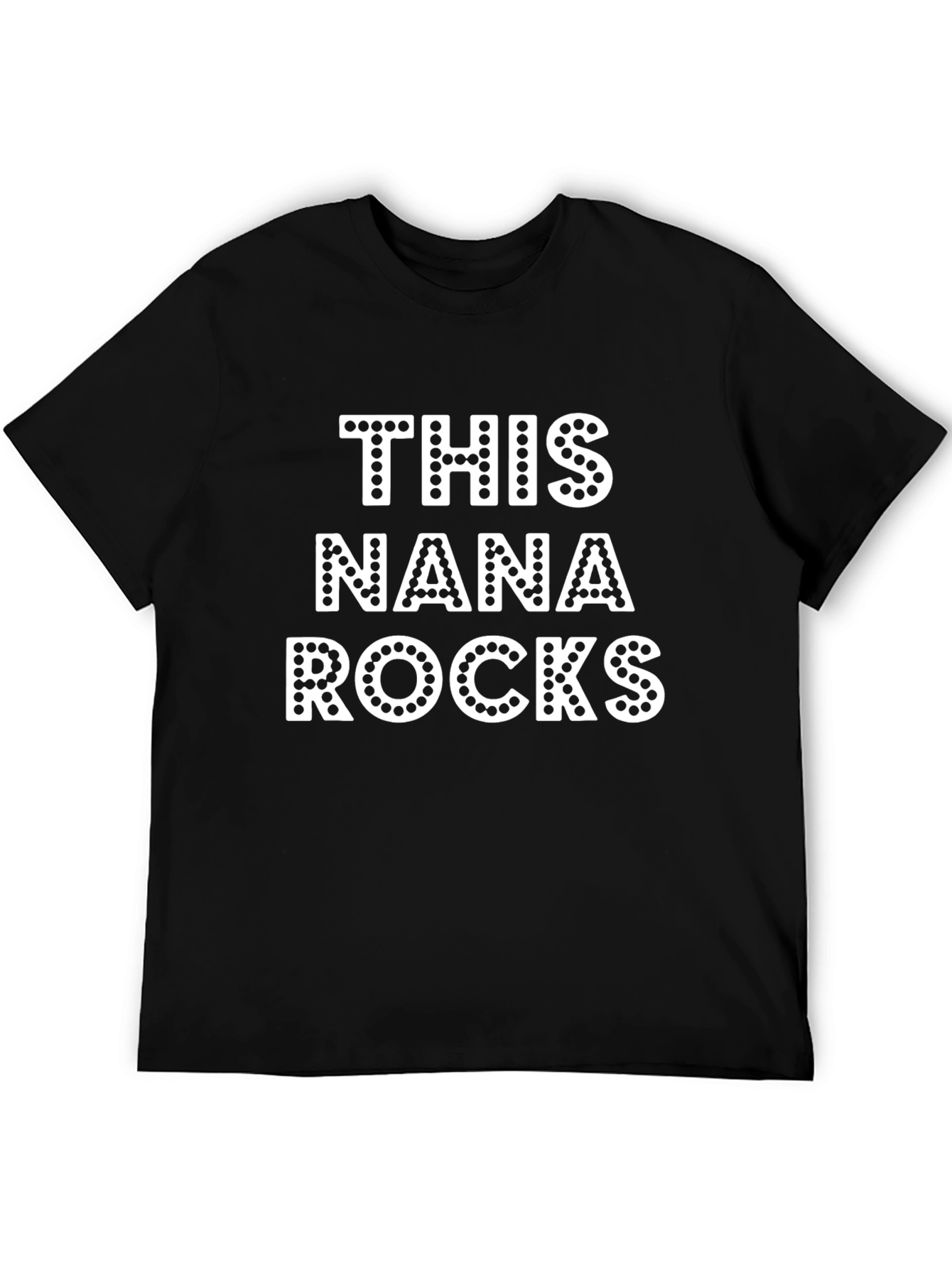 Camiseta Negra This Nana Rocks