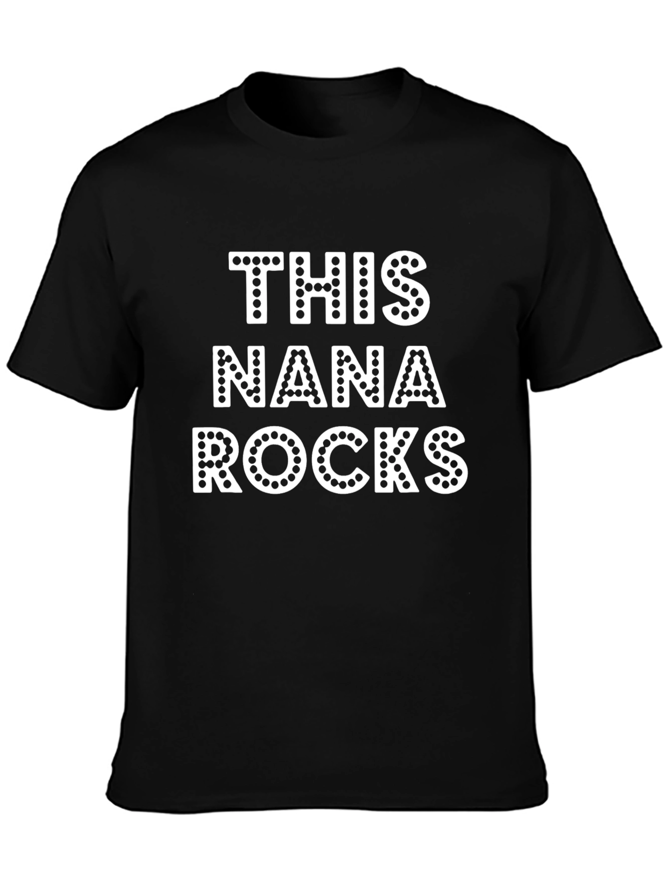 Camiseta Negra This Nana Rocks