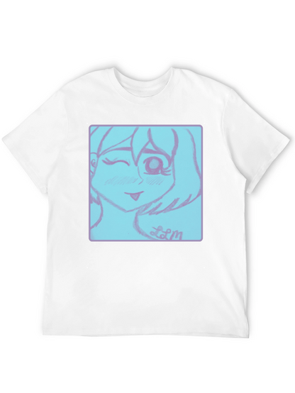 Camiseta Negra con Diseño Anime