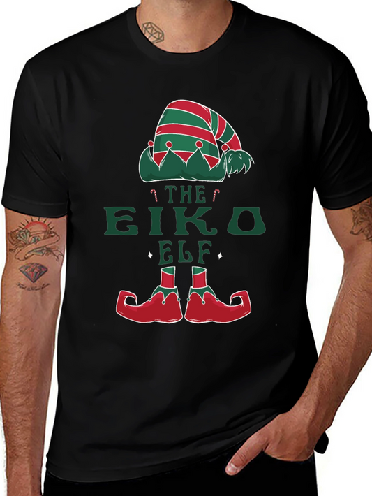 Camiseta Elfo Navideño Festiva