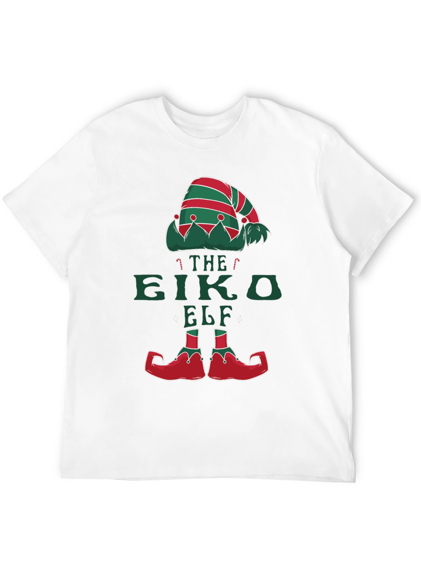 Camiseta Elfo Navideño Festiva