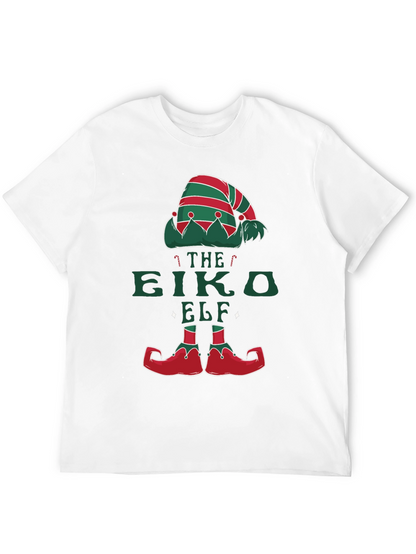 Camiseta Elfo Navideño Festiva