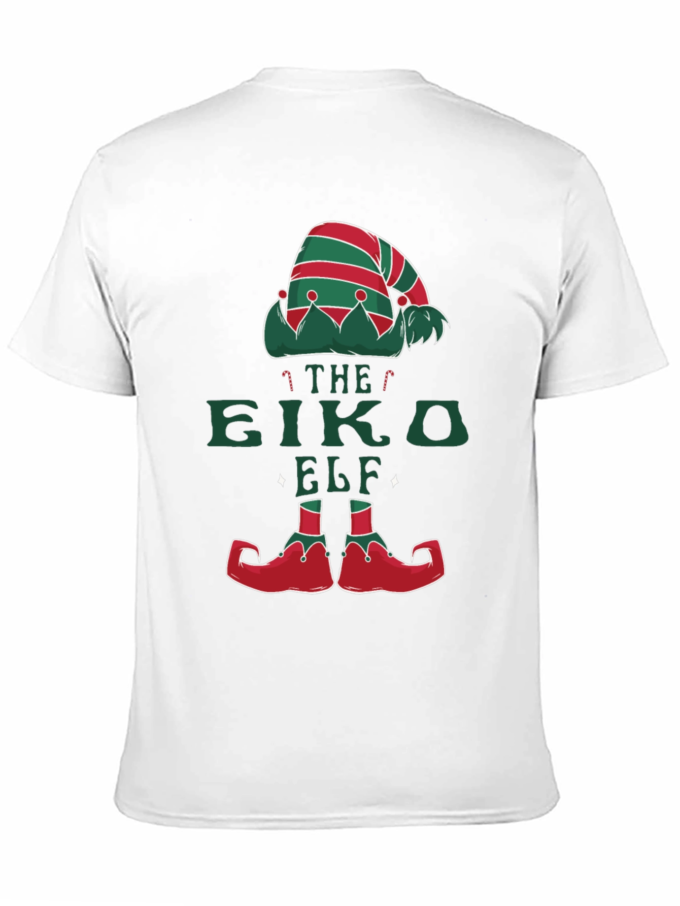 Camiseta Elfo Navideño Festiva