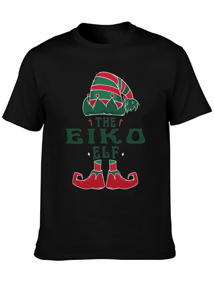 Camiseta Elfo Navideño Festiva