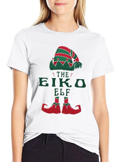 Camiseta Elfo Navideño Festiva