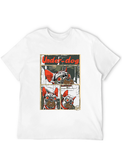 Camiseta Under-dog con diseño de bulldog francés