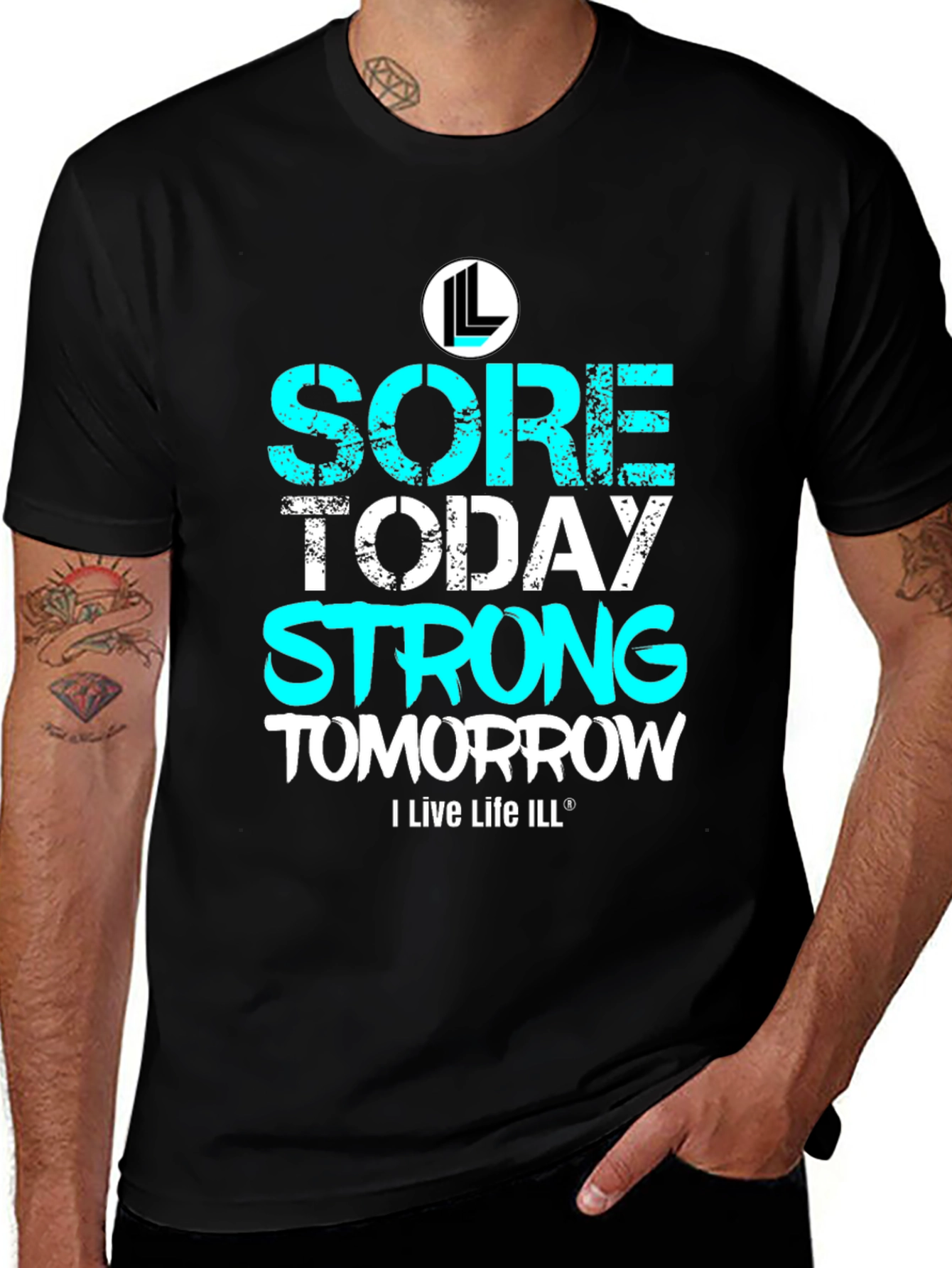 Camiseta Deportiva Sore Today Strong Tomorrow