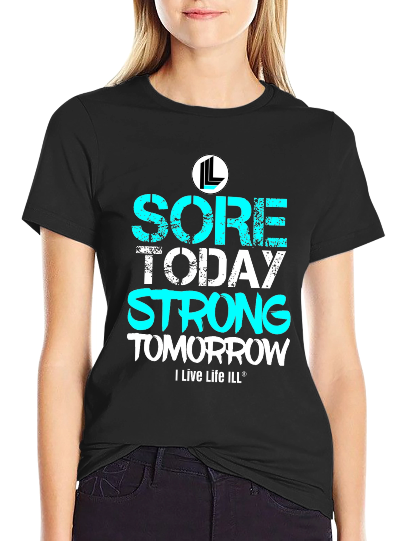 Camiseta Deportiva Sore Today Strong Tomorrow