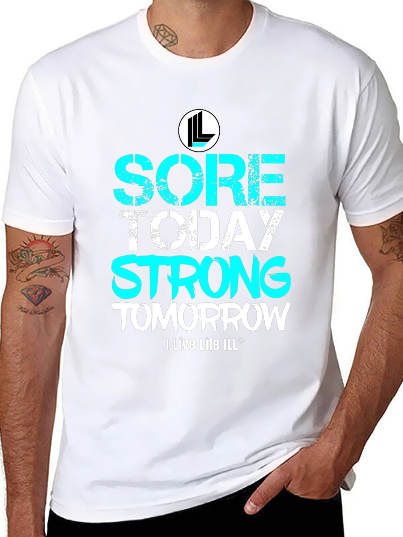 Camiseta Deportiva Sore Today Strong Tomorrow