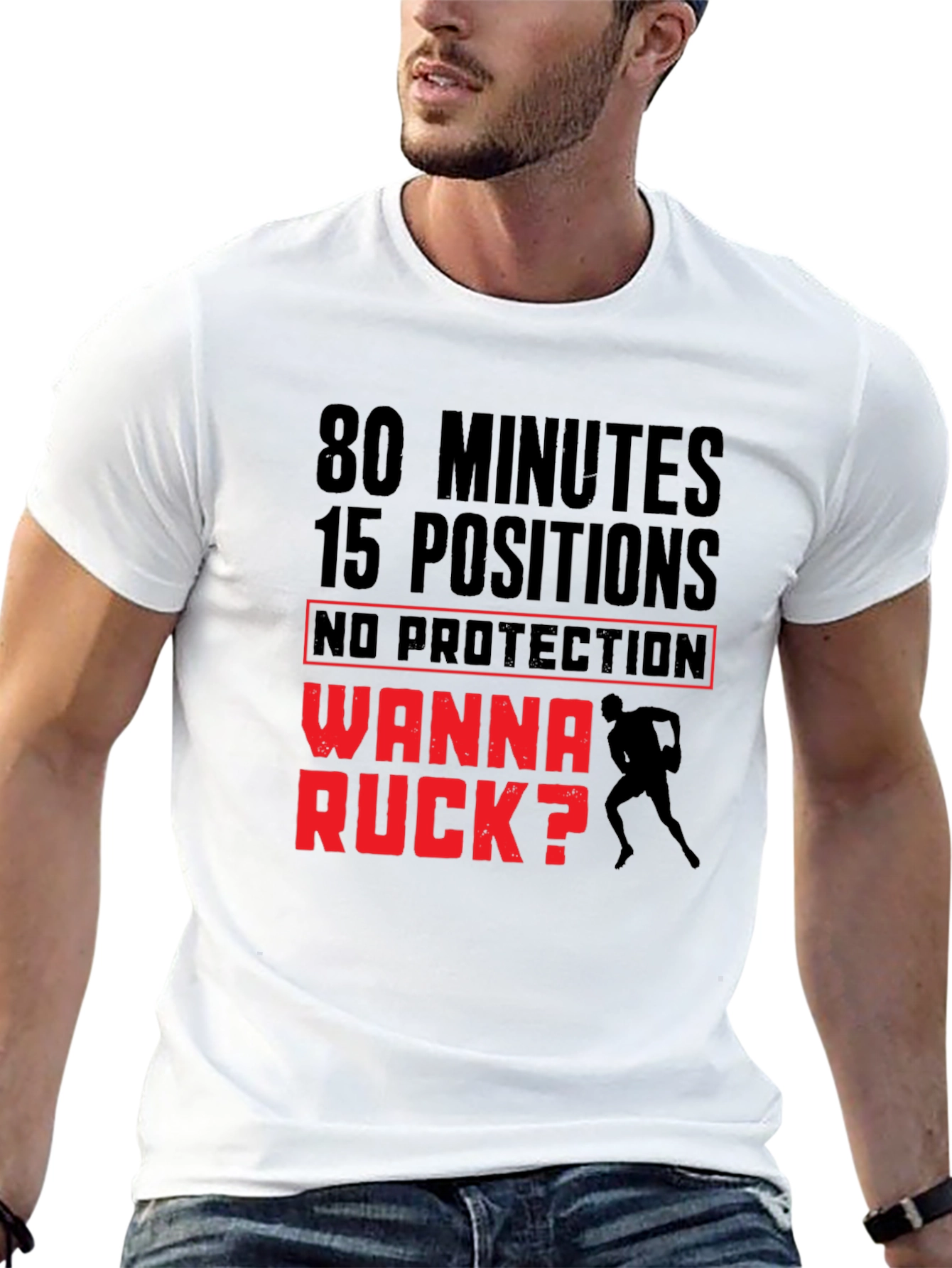 Camiseta Wanna Ruck? Rugby