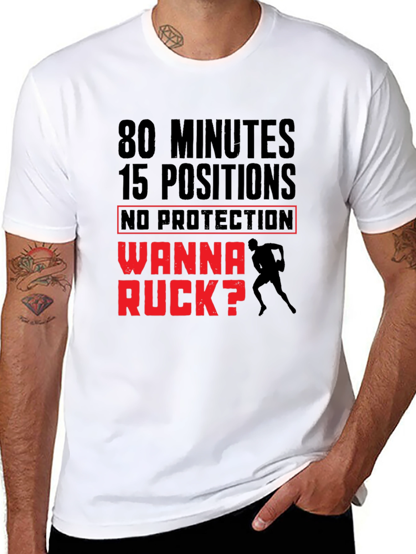 Camiseta Wanna Ruck? Rugby