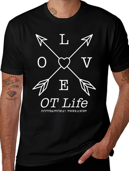 Camiseta LOVE OT Life - Terapeuta Ocupacional