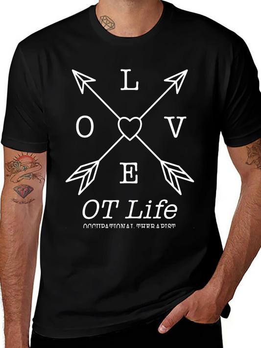 Camiseta LOVE OT Life - Terapeuta Ocupacional