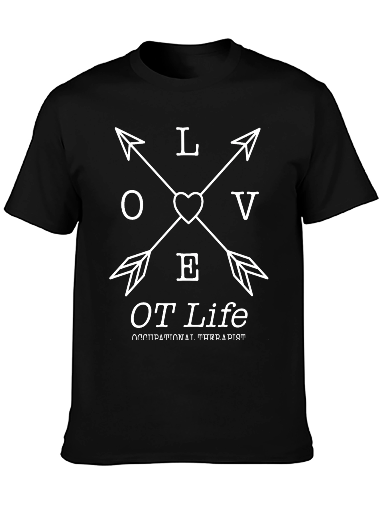 Camiseta LOVE OT Life - Terapeuta Ocupacional