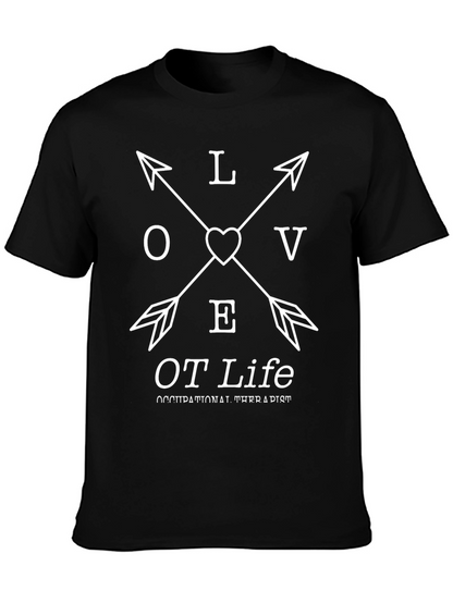 Camiseta LOVE OT Life - Terapeuta Ocupacional