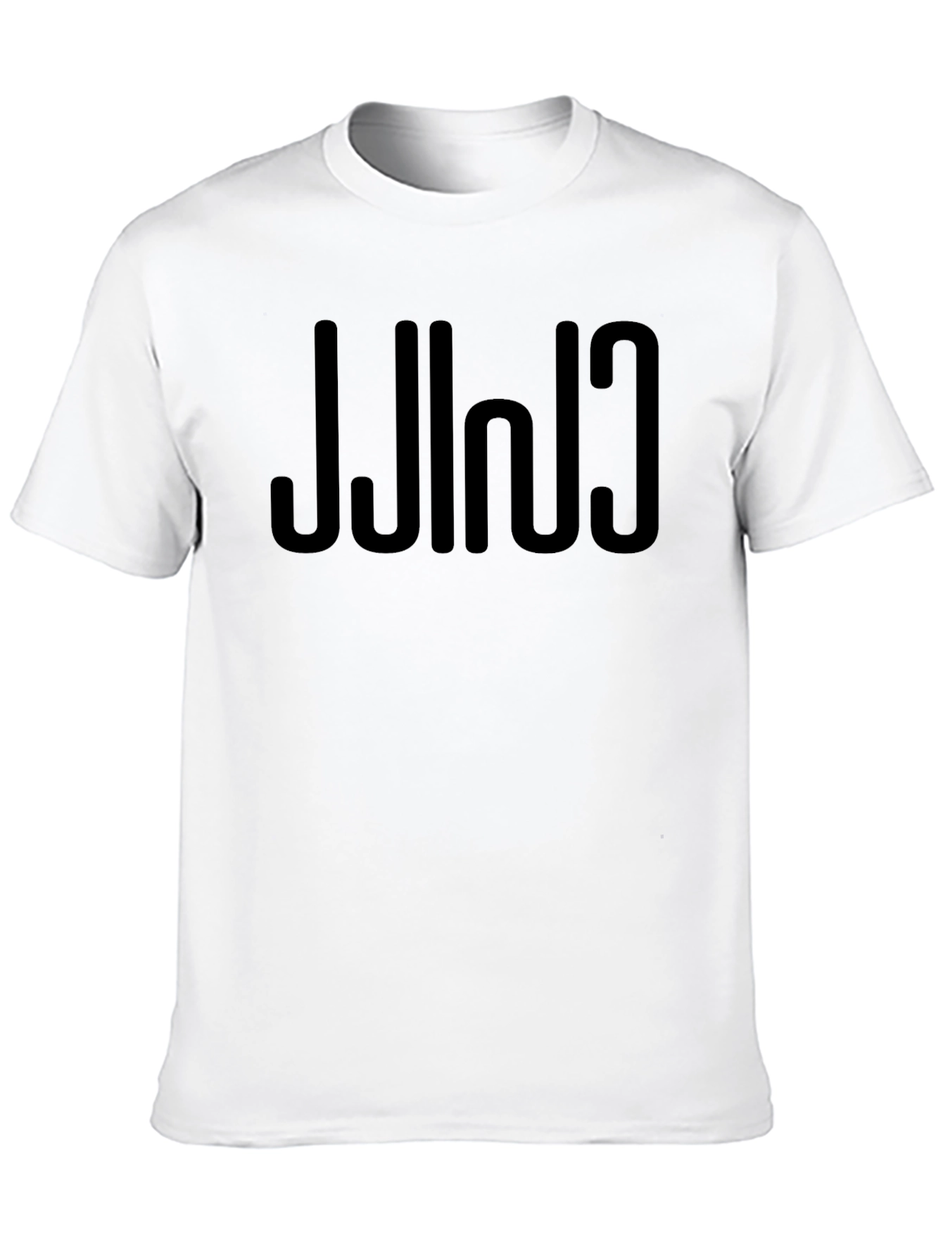 Camiseta Negra Estampada CHILL en Espejo