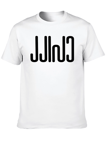 Camiseta Negra Estampada CHILL en Espejo