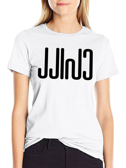 Camiseta Negra Estampada CHILL en Espejo