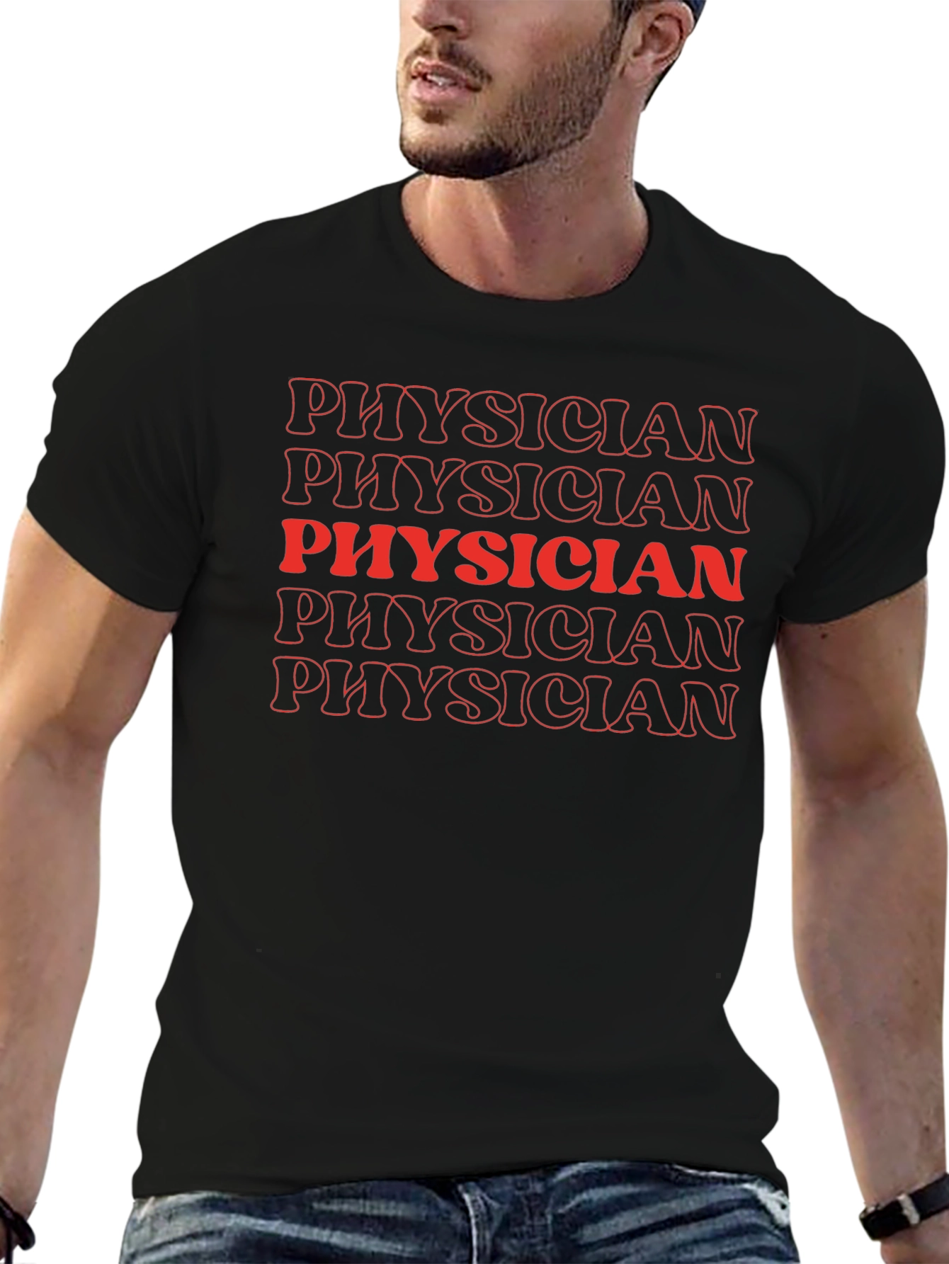 Camiseta Médicos Diseño Retro - Estilo Casual