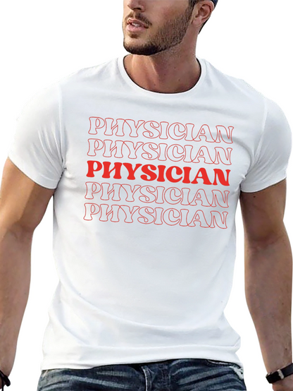 Camiseta Médicos Diseño Retro - Estilo Casual