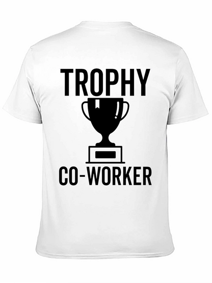 Camiseta Negra: Trofeo Co-worker